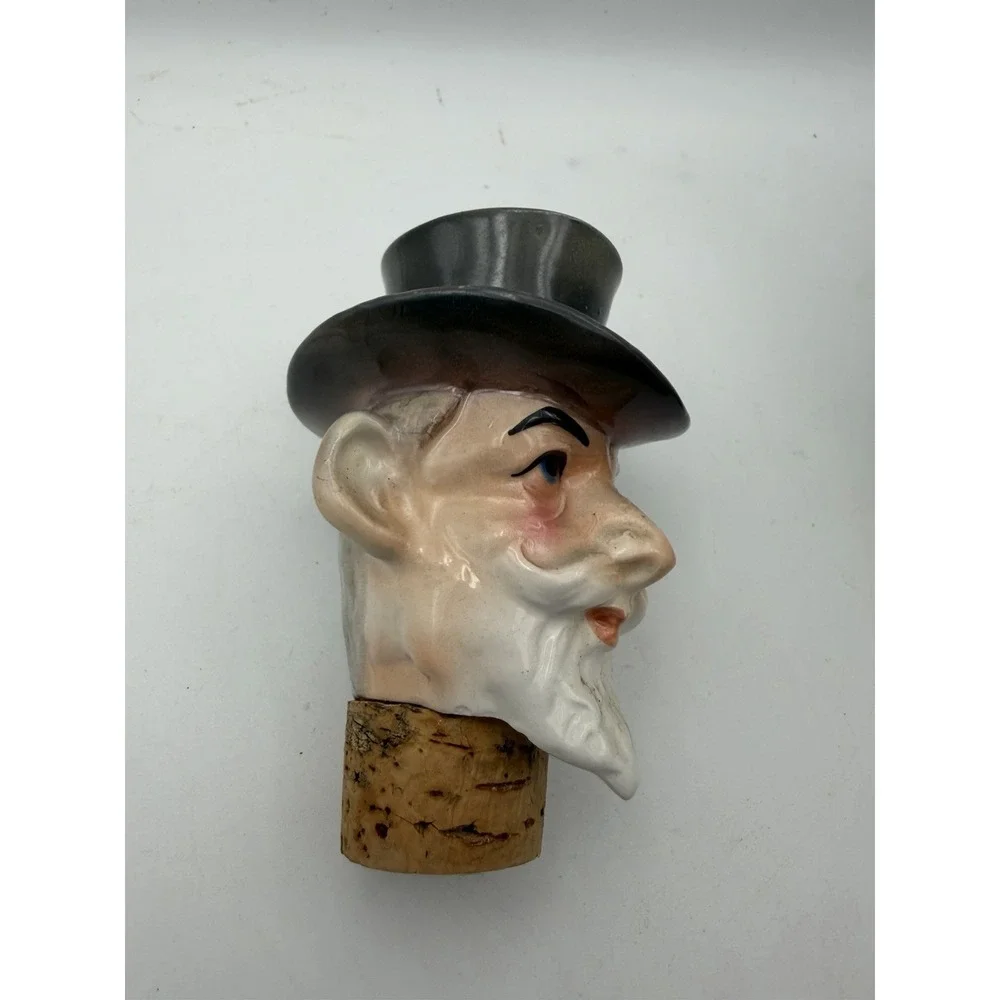 Vintage Shields Japan Gentleman Gin‎ Decanter Figural Bottle 12